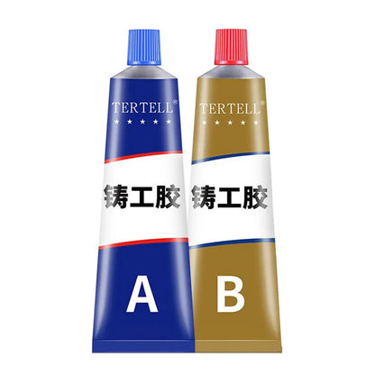 2pcs Bonding Sealant Extrusion Heat Resistant Glue Liquid Weld Aging Resistance Multi-function for Hard Plastics and Ceramics