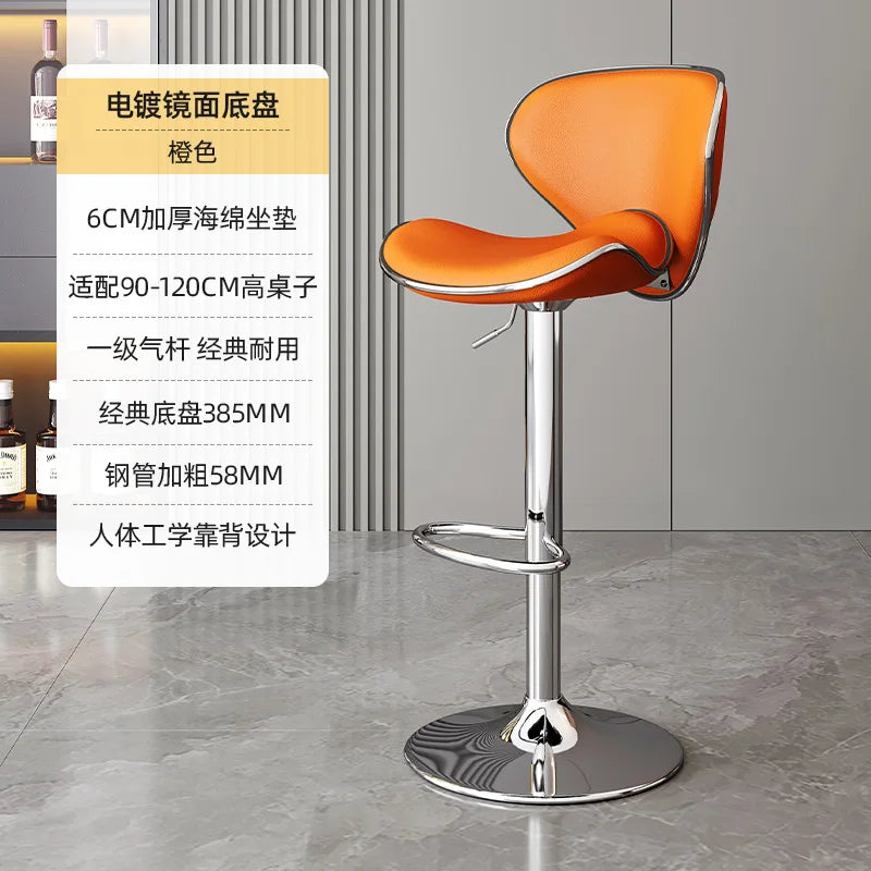 High Floors Dining Bar Chairs High Kitchen Stools Island Table Counter Swivel Chair Chaises Modern Barstools Tabourets De Bar