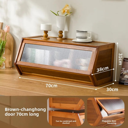 Multi functional stackable storage cabinet with lid, miscellaneous storage box, household storage box, bedside cabinet