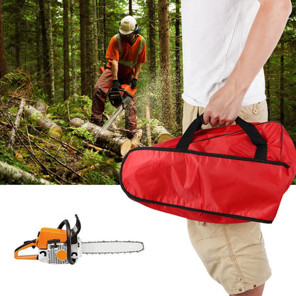Chainsaw Carrying Bag Chainsaw Container Oxford Fabric Portable Chainsaw Carrying Bag Storage Case for 12in 14in 16in Chain Saw