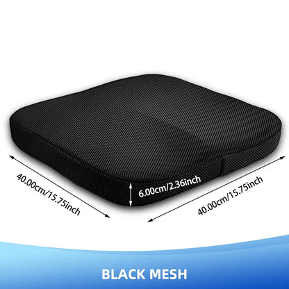 Lumbar Support Cushion for Long Sitting，Ergonomic Coccyx Cushion for Office and Car Chair, Sciatica Pain Relief