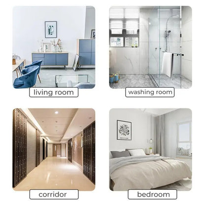 EU Infrared Wall Smart Light Switch No Need Touch IR Sensor Glass Screen Panel Infrared Human Body Detection Auto On Off