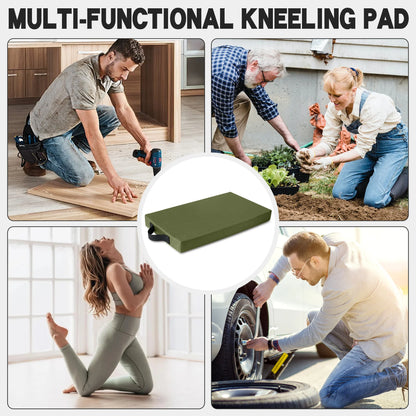 Extra Thick Garden Knee Pad Waterproof Easy Clean Portable Non-Slip Kneeling Cushion for Outdoor Gardening, Flooring, Repairs