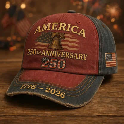 High quality dye-sublimation printed craft hat , USA 250th Anniversary patriotic hat , fade - resistant  eagle  design