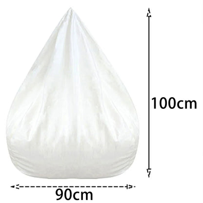 OTAUTAU Replacement Pouf Mesh Inner Liner Cover Without Filling Removable Washable Lazy Sofa Insert for Bean Bag Puff Couch Sac