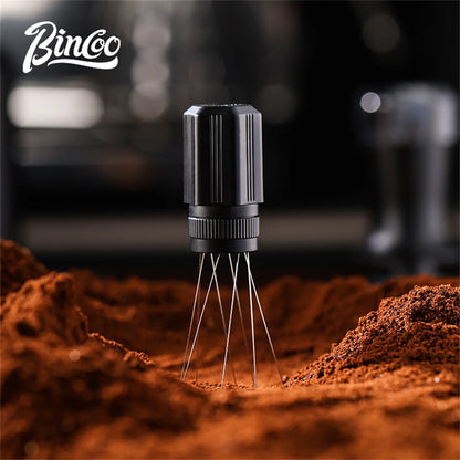 Bincoo Espresso WDT Tool, Professional Coffee Distributor Needle for Breaking Clumps and Ensuring Even Grounds Preparation