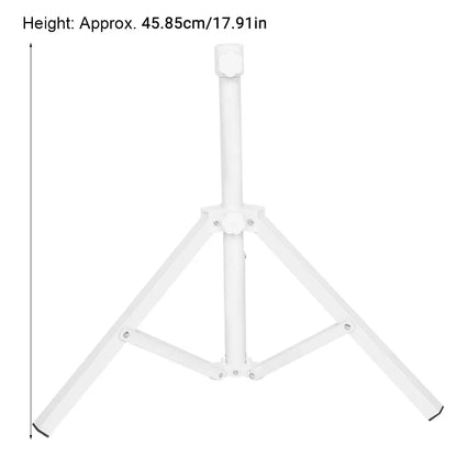 Garden Umbrella Stand Triangular Iron Folding Sun Umbrella Stand Support Base for Beach Garden Camping Fishing Umbrella Support