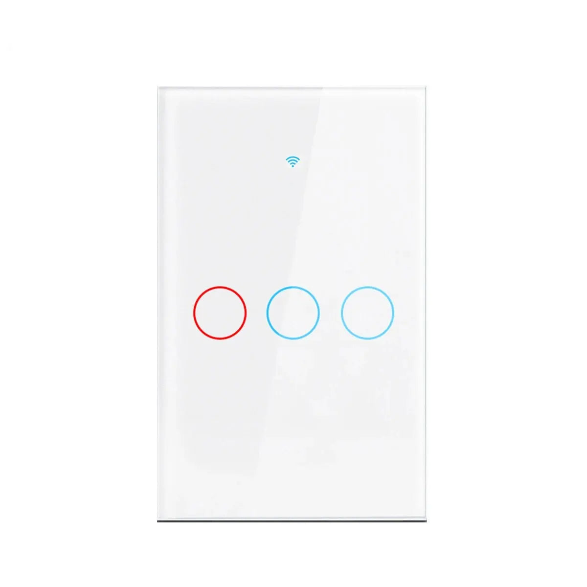 Tuya Wifi Smart Wall Light Switch 1/2/3 Gang EU Touch Switch Rf433 Wireless Remote Control For Alexa Google Home Voice Control
