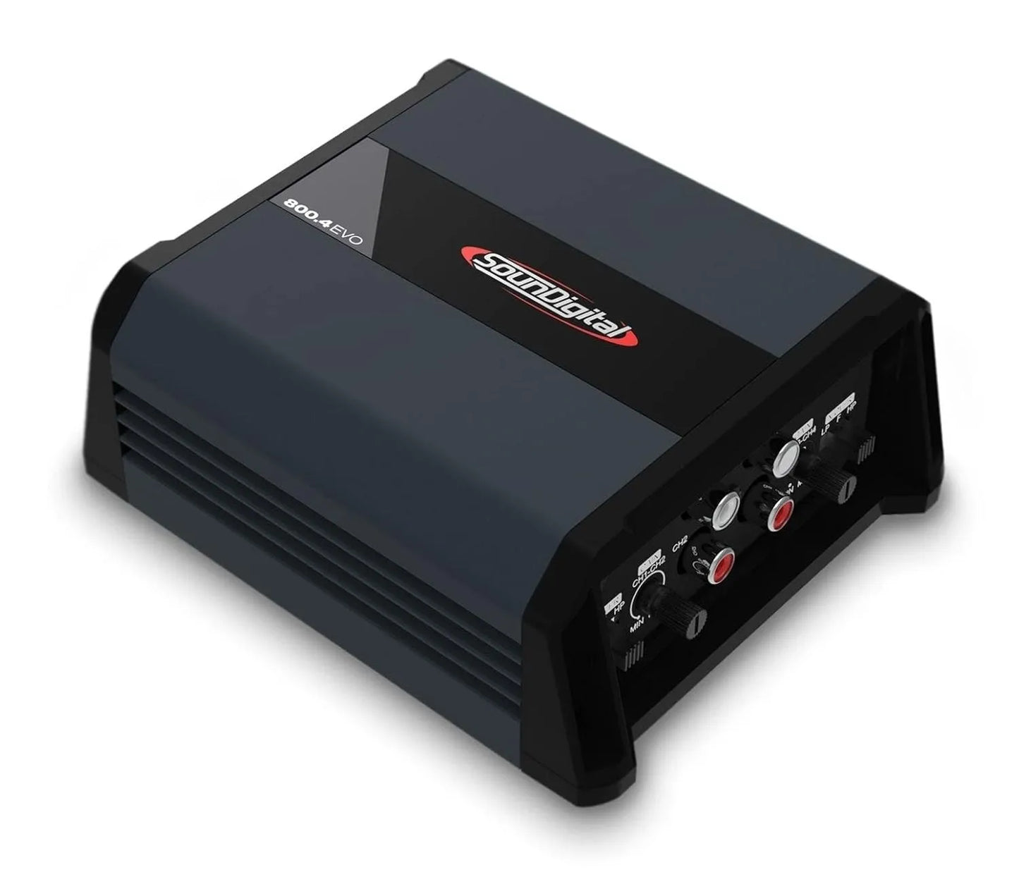 SounDigital - Car Full Range Amplifier 800 - 4 Channels 800 Watts RMS 4 Ohm -...