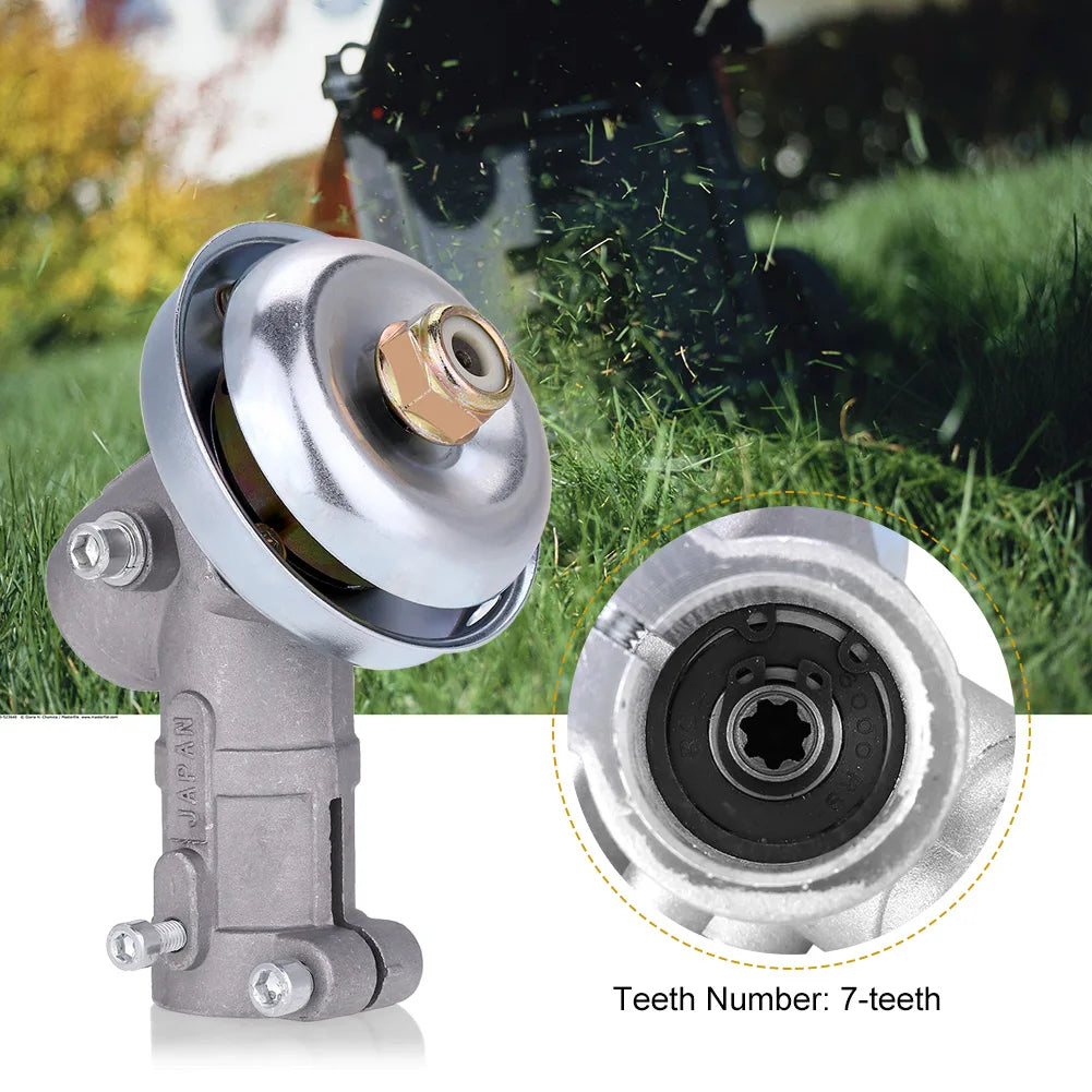 26/28mm 7/9T Strimmer Gear Head Gearbox Brush Cutter Grass Trimmer Lawn Mower Part Lawn Trimmer Accessory Brush Cutter Gear Hea