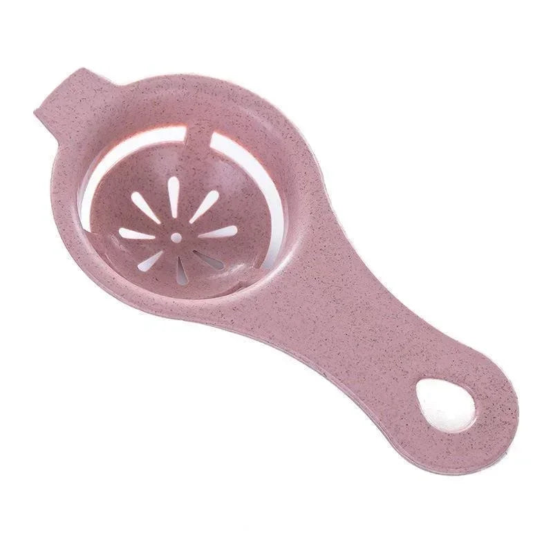 1PC/4PCS Wheat Straw Egg White Separator Egg Yolk Separator Egg Filter Kitchen Baked Egg Yolk Egg White Filter  kitchen gadgets