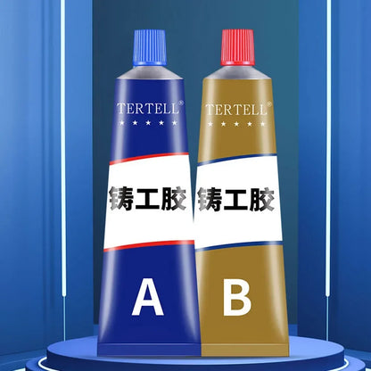 2pcs Bonding Sealant Extrusion Heat Resistant Glue Liquid Weld Aging Resistance Multi-function for Hard Plastics and Ceramics