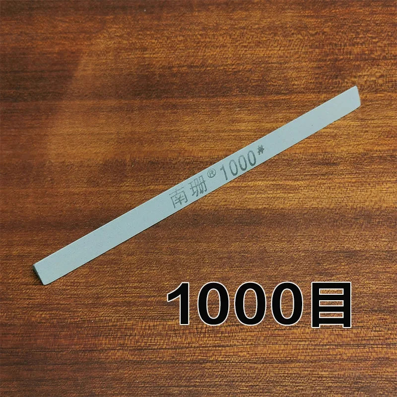 Triangle Oil Stone for Sharpening Knives Kit, Fine Grinding Diamond Oilstone Strip, Knife Stone, 12*150mm