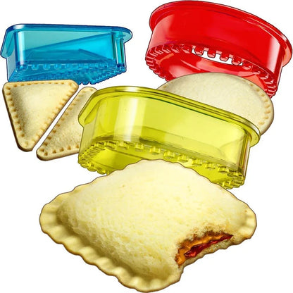 Sandwich Cutter and Sealer Crustless Sandwich Maker PP Sandwich Press Maker Peanut Butter Jelly Crustless Sandwich Cutters YY125