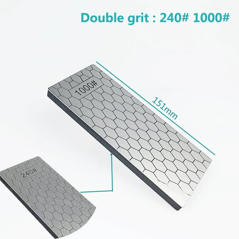 Kitchen Sharpener Chef Knife Diamond Sharpening Stone 400 600 1000 1200 Grit Whetstone Knife Sharpener Scissors System H3