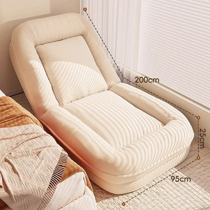Lazy sofa reclining and sleeping large living room folding single tatami back recliner