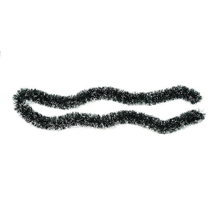 2/4MGreen Christmas Tree Decoration Ribbon Garland Christmas TreeBar Tops Ornaments Xmas Tinsel Grass Ring Family Reunion Party
