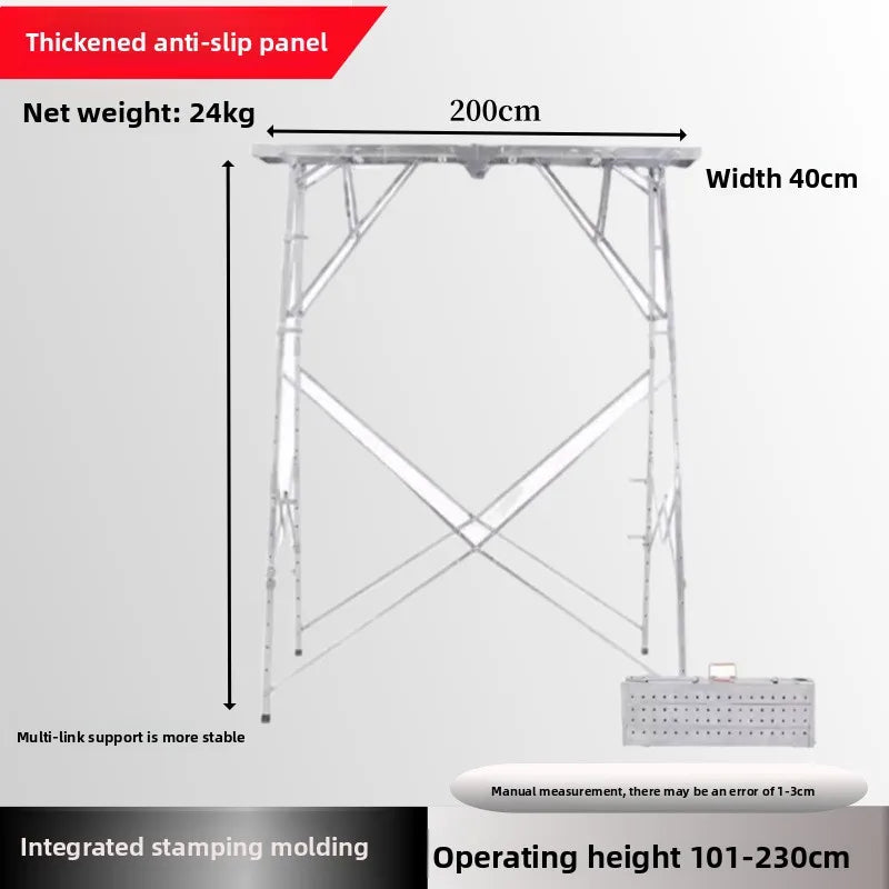 Horse stool portable folding thickened heightening construction site interior decoration scaffolding