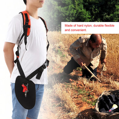 Trimmer Strap Double Shoulder Strap Universal Trimmer Double Shoulder Strap Mower Nylon Y shaped Belt for Brush Cutter Garden