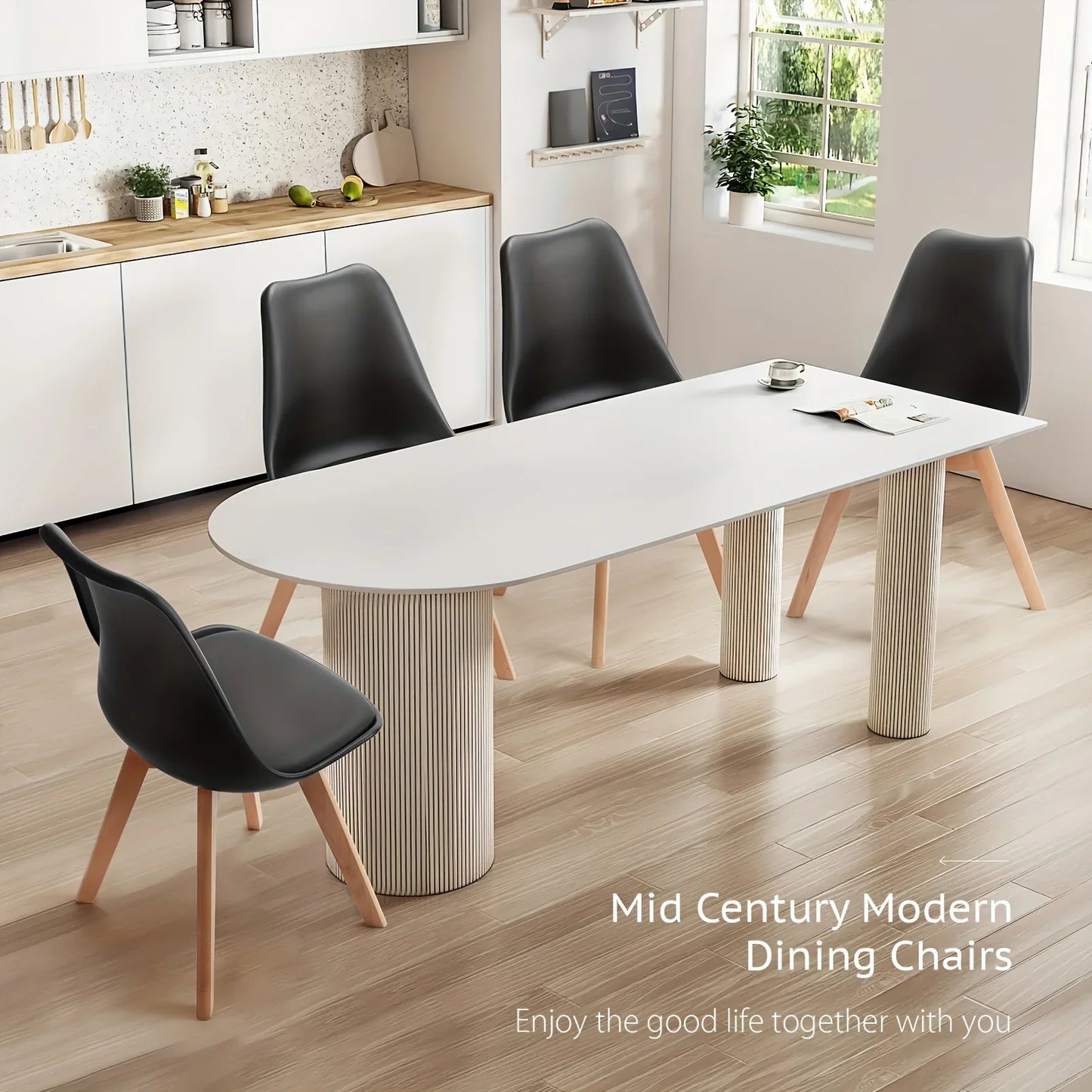 Modern Dining Chair Home Chair Minimalist Nordic Backrest Chair Dinning Table Chair Accent Chair for Living Room