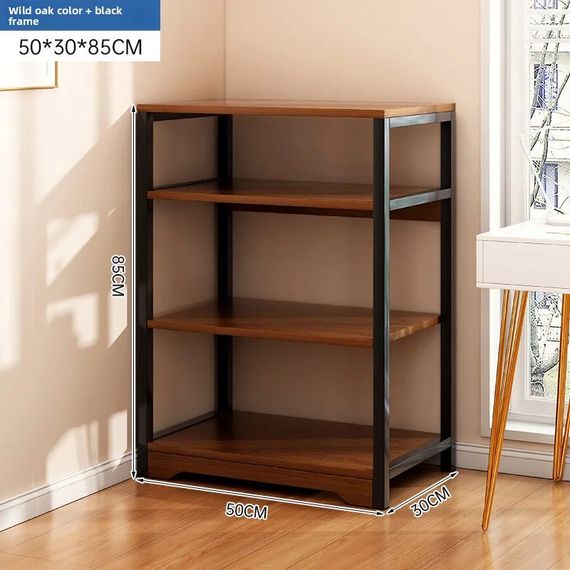 Bookshelf Shelf Integrated Wall Multi-layer Storage Rack Bedroom Wall Bay Window Display Cabinet Office Shelf