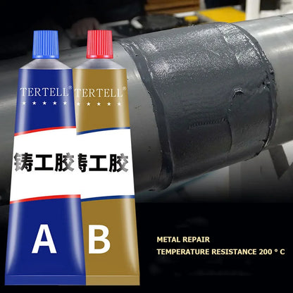 2pcs Bonding Sealant Extrusion Heat Resistant Glue Liquid Weld Aging Resistance Multi-function for Hard Plastics and Ceramics