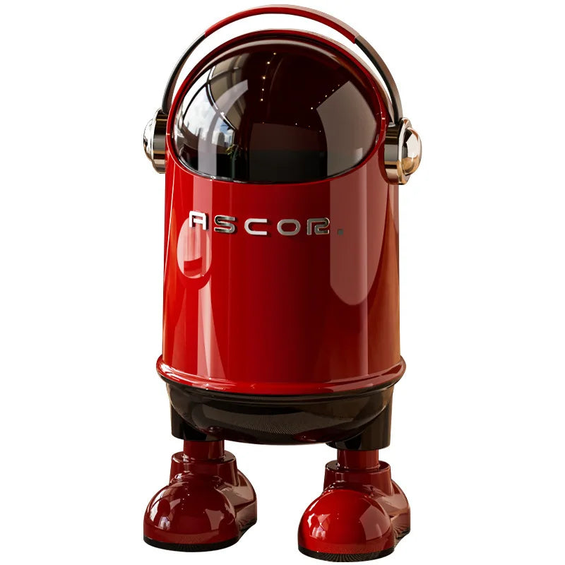 Touchless Sensor Trash Can Stainless Steel Premium Large Capacity Garbage Bin Kitchen Bathroom Bedroom Living Room Maison