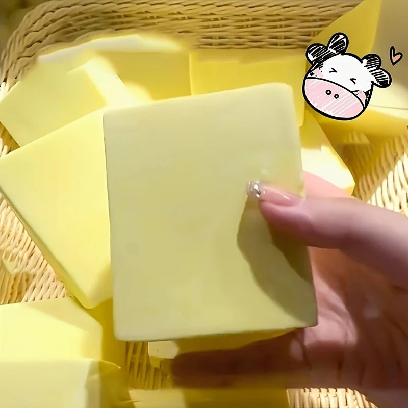 Soft Milk Brick Kneading Pleasure, Milk Aroma, Slow Rebound, Super Easy To Squeeze and Relieve Stress