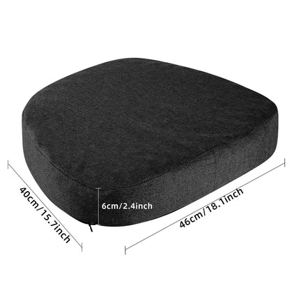 Comfortable breathable seat cushion - wave shaped sponge massage seat cushion can relieve the pressure on hips, butt cushion