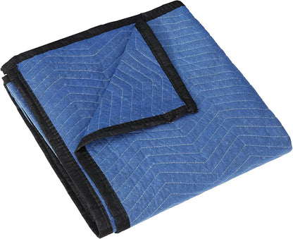 Heavy Duty Quilted Moving Blankets, 80’’x 72’’ Furniture Shipping Moving Pads, Padded Moving Blankets, Moving Supplies, 24 Pack