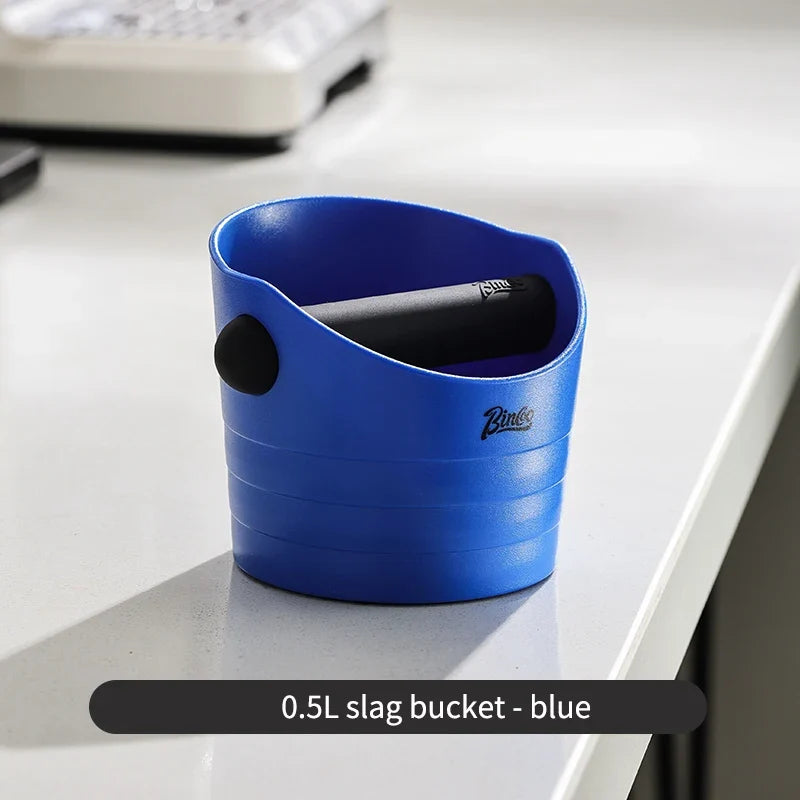 Bincoo Coffee Knock Box Espresso Grounds Container Anti Slip Espresso Dump Bin Grind Beveled Barista Goods Cafe Bar Accessories