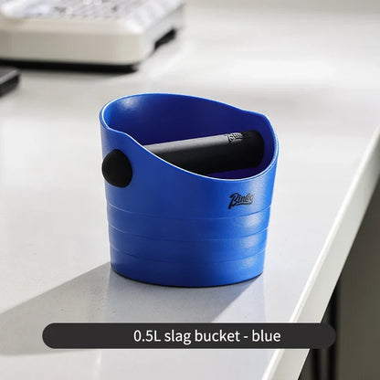 Bincoo Coffee Knock Box Espresso Grounds Container Anti Slip Espresso Dump Bin Grind Beveled Barista Goods Cafe Bar Accessories