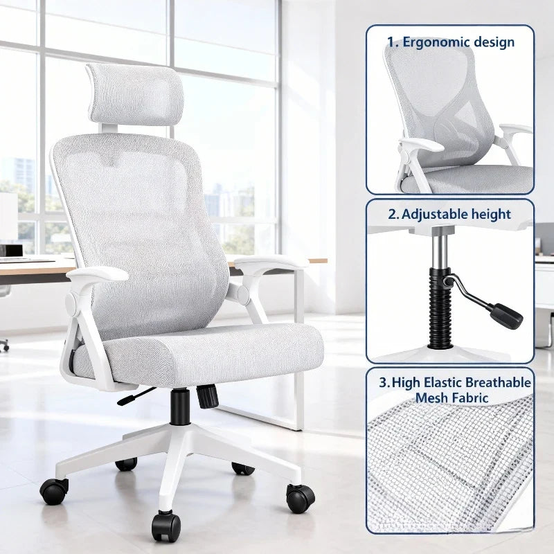 Home Ergonomic Office Chairs Adjustable Computer Chairs Sedentary Not Tired Dormitory Study Staff Silla Gamer Office Furniture
