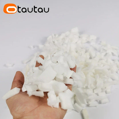 OTAUTAU 1kg 2.2bls Shreded Memory Foam Sponge Pillow Bean Bag Pouf Re-fill Filling Beanbag Sofa Puff Sac Cushion Doll Filler