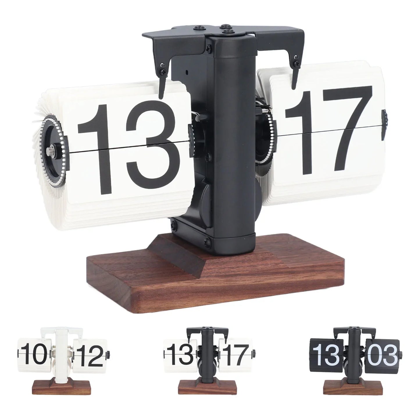 Digital Clock Minimalism  Retro  Down Clock Innovative Small Balance Shape Easy Installation 24H for Living Room