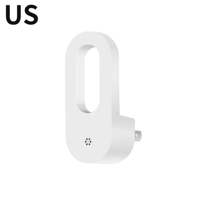 LED Plug Night Light EU/US  Wall Socket Lamp With Twilight Sensor Energy Saving Kids Room Bedroo Portable Night Lights