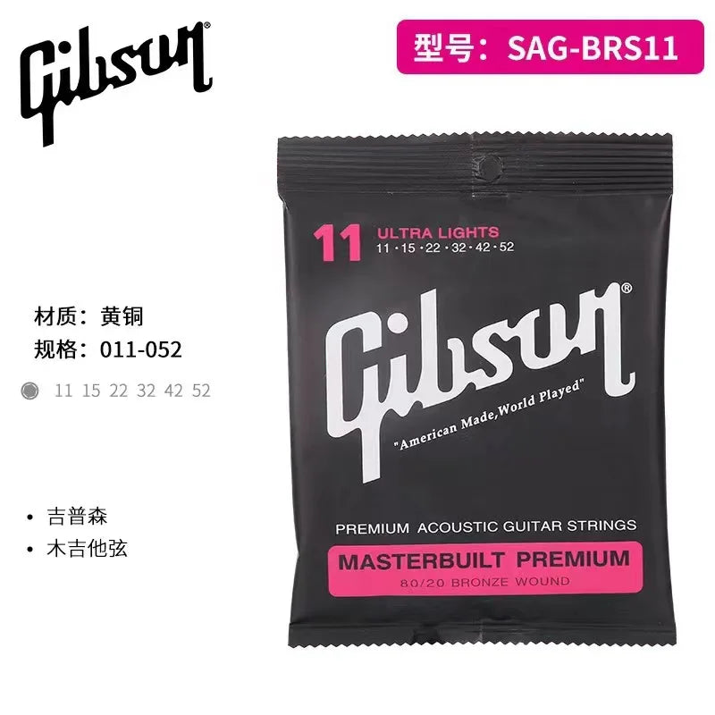 Gibson Folk Soundtrack Guitar String Set Accessories Universal Set Essential Instrument Accessories for Music Enthusiasts