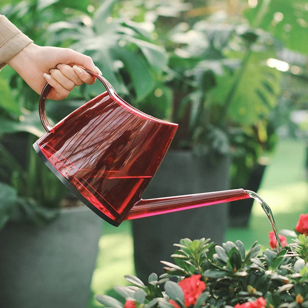 1.4L Watering Can Long Mouth Flower Sprayer Plants Watering Pot Succulent Shower Water Cans Garden Resin Sprinkler Kettle