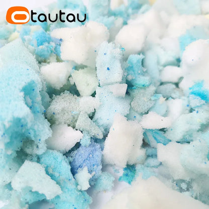 OTAUTAU 1kg 2.2bls Shreded Memory Foam Sponge Pillow Bean Bag Pouf Re-fill Filling Beanbag Sofa Puff Sac Cushion Doll Filler