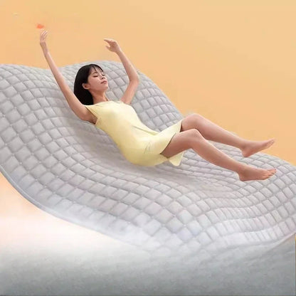 Electric Water Circulation Heated Blanket Mattress Pad Dual Queen King Remote Thermostat Energy Saving Auto Shutoff Washable