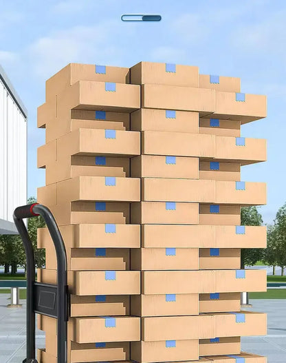 trolley pulling goods four-wheeled flatbed cart pushing goods truck folding trolley express trailer