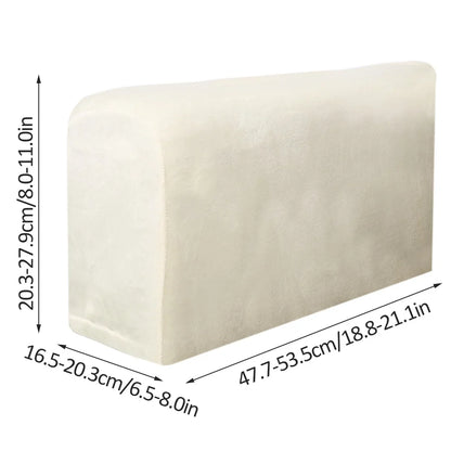 2pcs Sofa Armrest Protector Universal Armchair Covers Non-Slip Soft Warm Couch Arm Rest Covers Thickened Furniture Protector