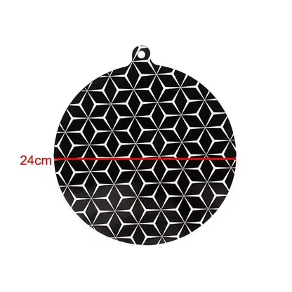4 PCS/2PCS/1PCS induction hob protector mat induction cooker gasket round silicone induction hob protector mat 22cm
