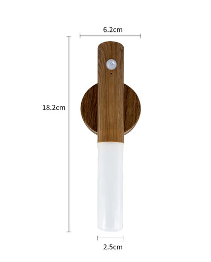 Intelligent Human Body Induction Night Light, LED Rechargeable Corridor Cabinet Wall Light, Household Toilet Wall Induction