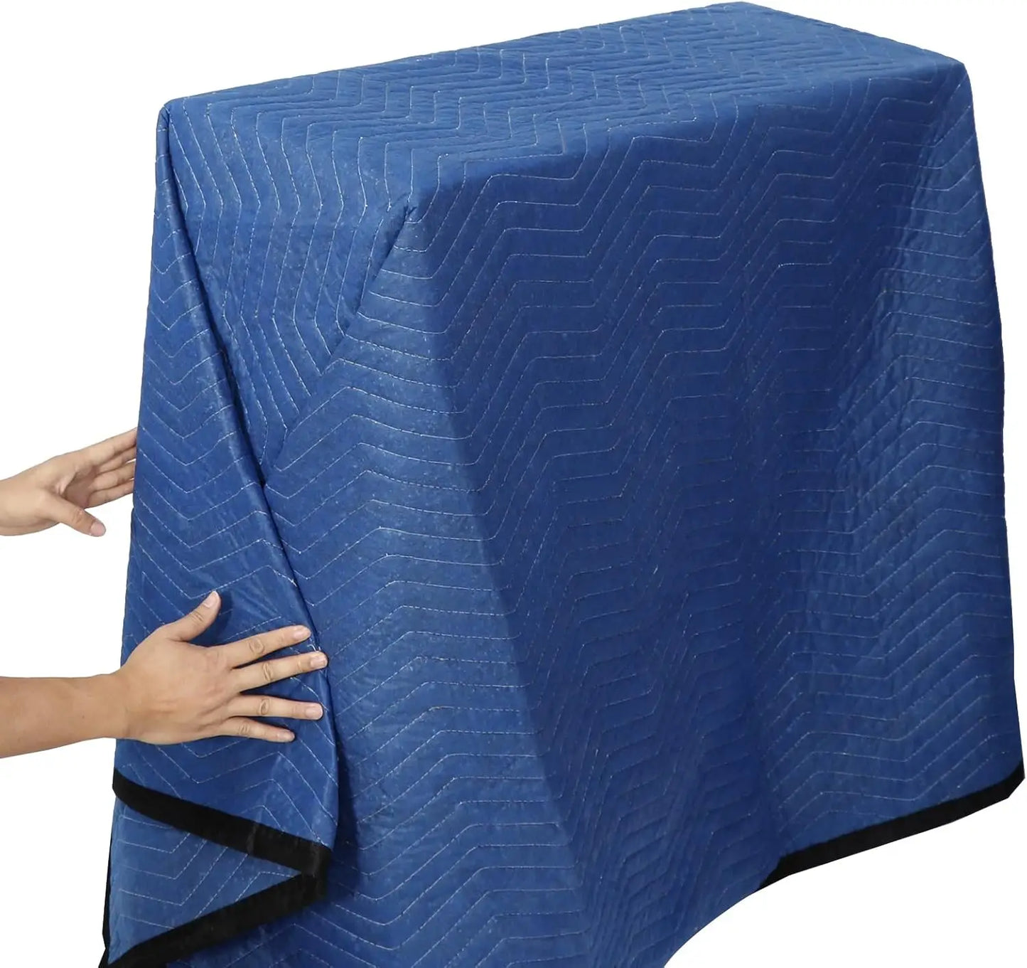 Heavy Duty Quilted Moving Blankets, 80’’x 72’’ Furniture Shipping Moving Pads, Padded Moving Blankets, Moving Supplies, 24 Pack