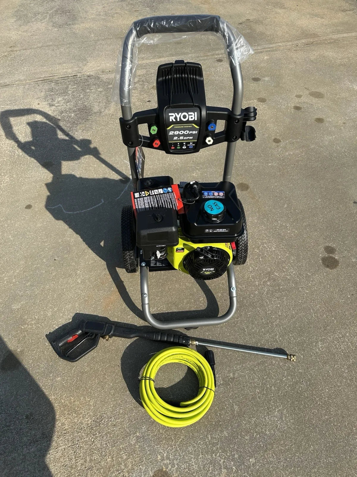 RYOBI 2900 psi Gas Pressure Washer - RY802925VNM