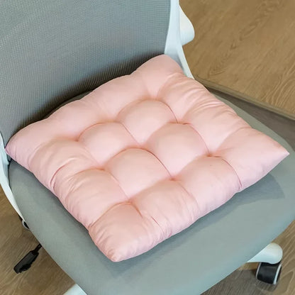 40x40cm Square Seat Cushion Indoor Seat Cushions Pillows with Ties Soft Comfortable Non Slip Chair Mat  for Office Desk YY098