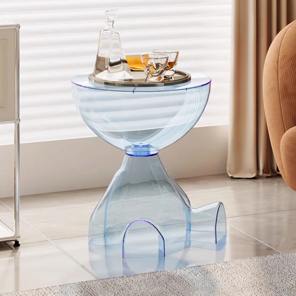 Movable Coffee Side Table Minimalist Sofa Small Living Room Small Spaces Bedroom Creative Tea Table