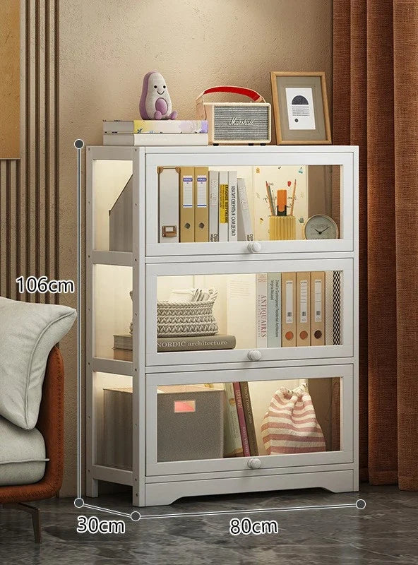 Figure transparent acrylic storage box display cabinet LEGO POP MART non-glass ornament shelf display cabinet