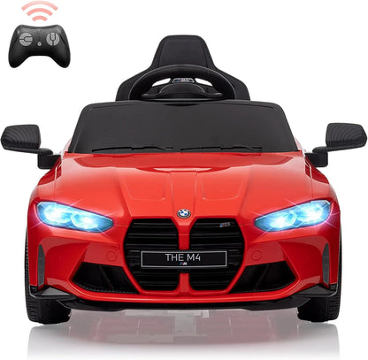 12V Ride On Car for Kids,Toddler Electric Vehicle with Remote Control,3 Speed,Led Light,Suspension System,3 Speeds, Bluetooth